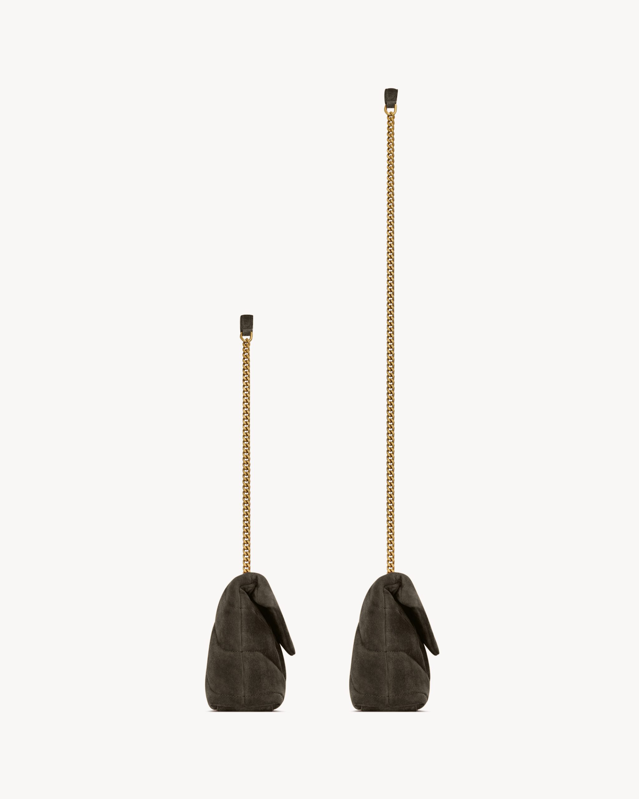 YSL Toy PUFFER in suede - Image 6